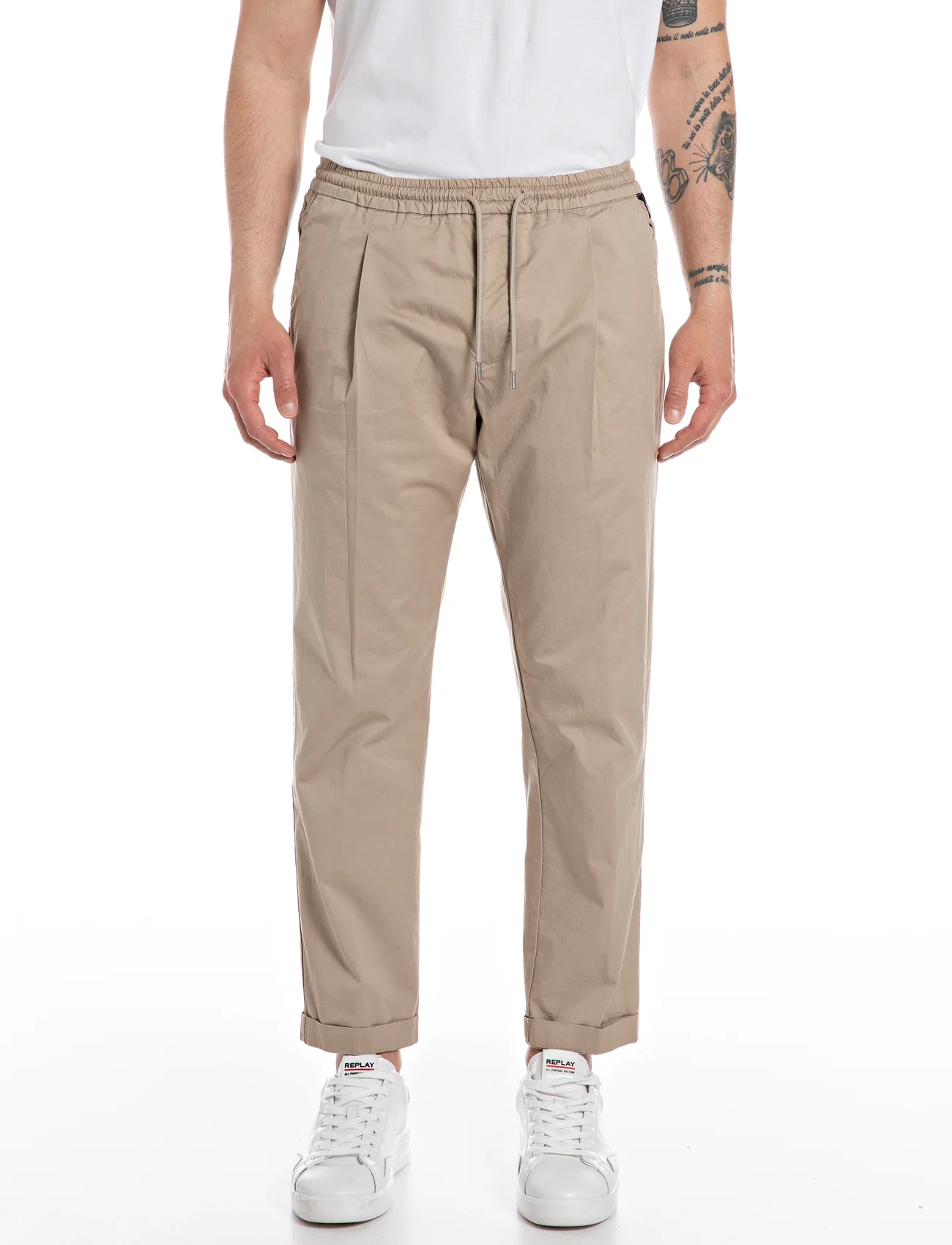 Replay - Trousers  Authentic Boost Project - casual trousers - grey - 0