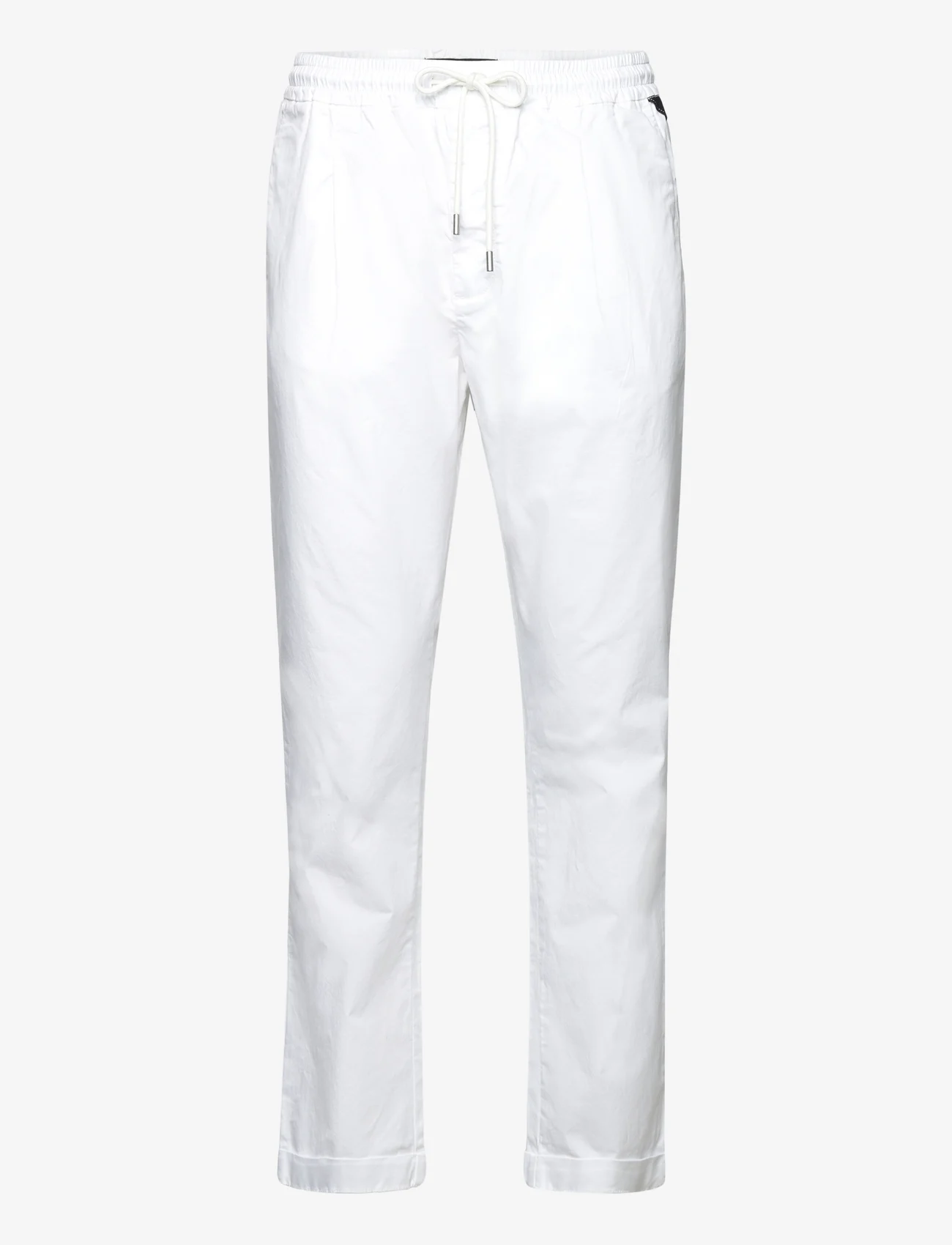 Replay - Trousers  Authentic Boost Project - casual byxor - white - 0