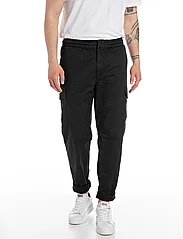 Replay - Trousers  Authentic Boost Project - bojówki - black - 2