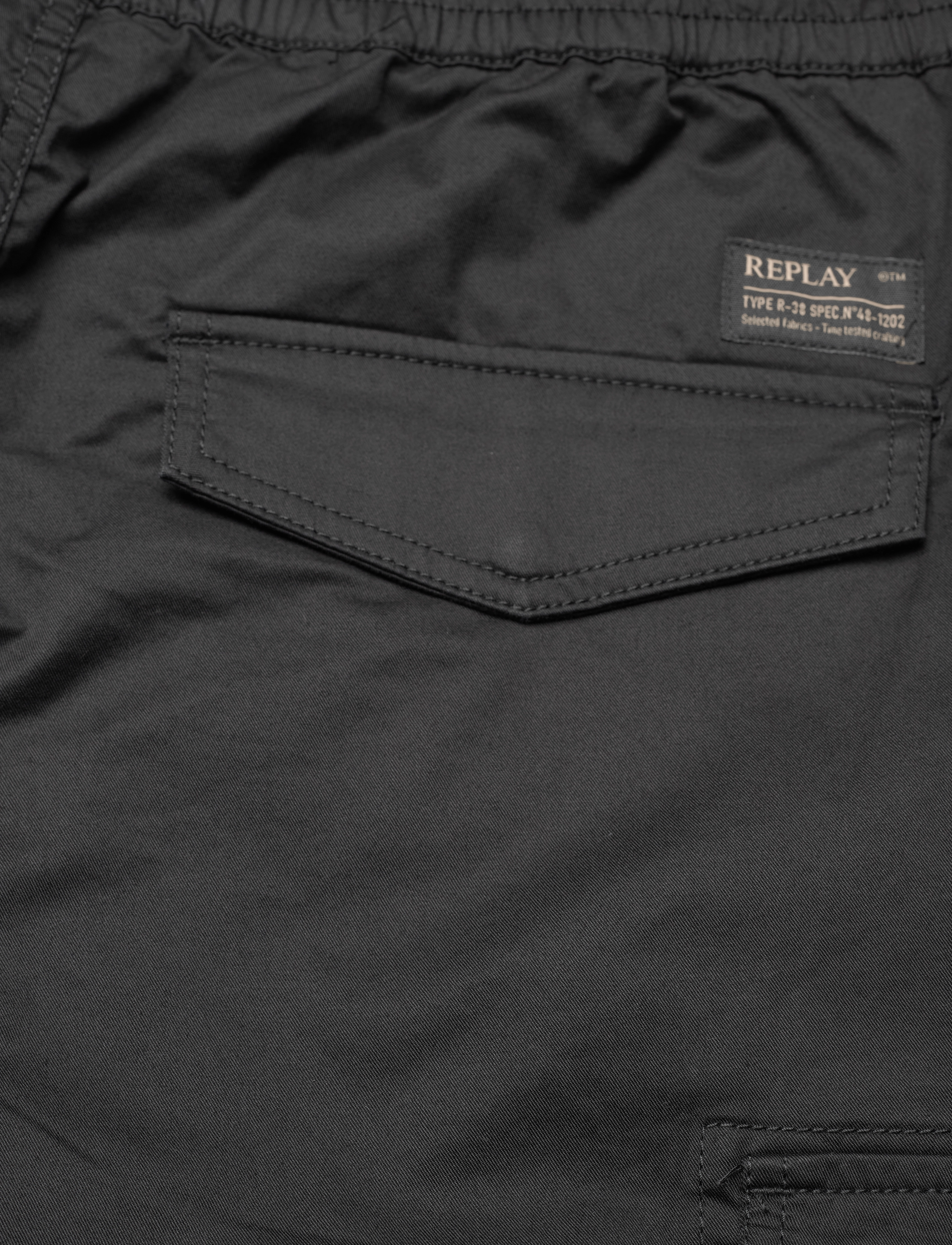 Replay - Trousers  Authentic Boost Project - black - 5