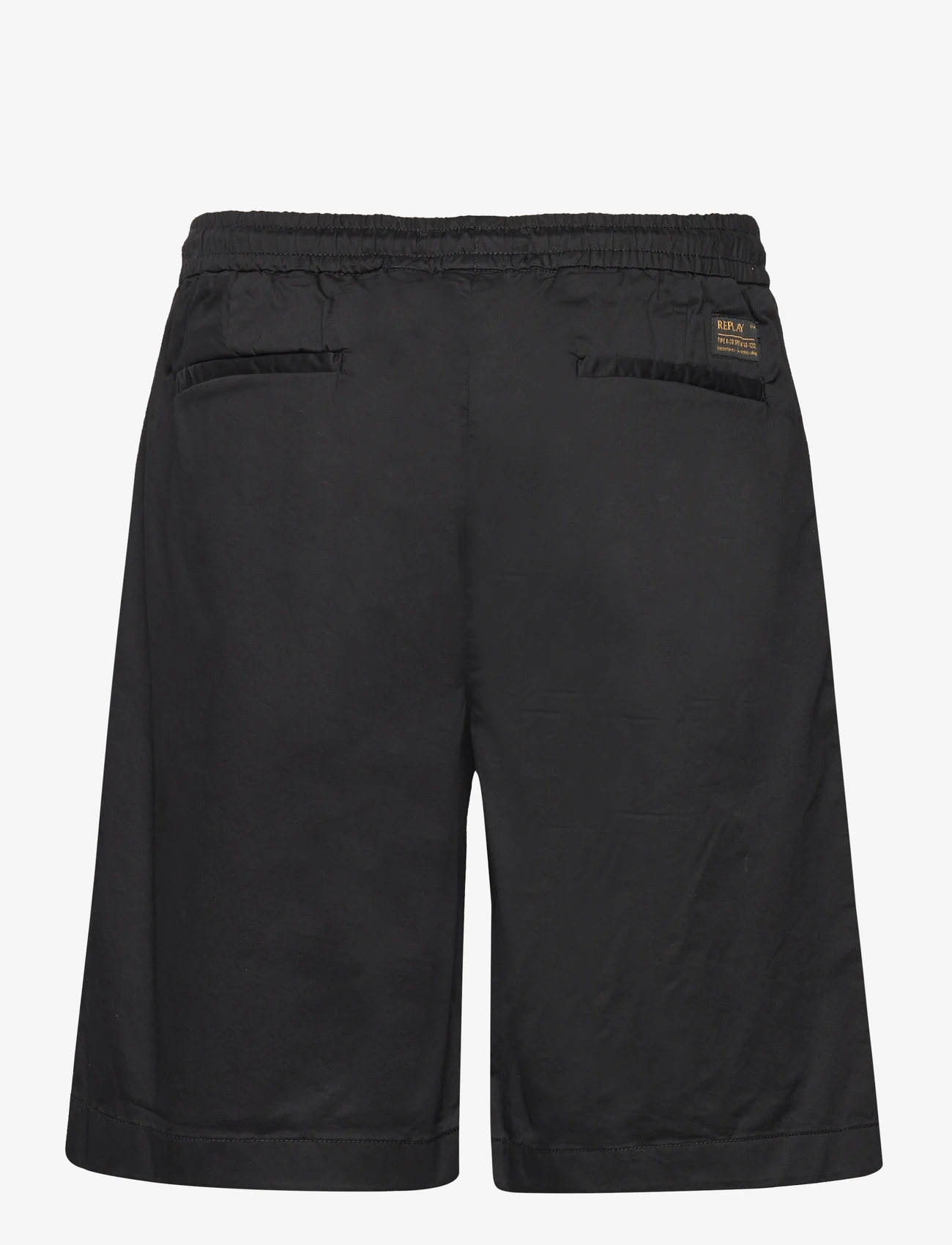 Replay - Shorts  Authentic Boost Project - kasdienio stiliaus šortai - black - 1