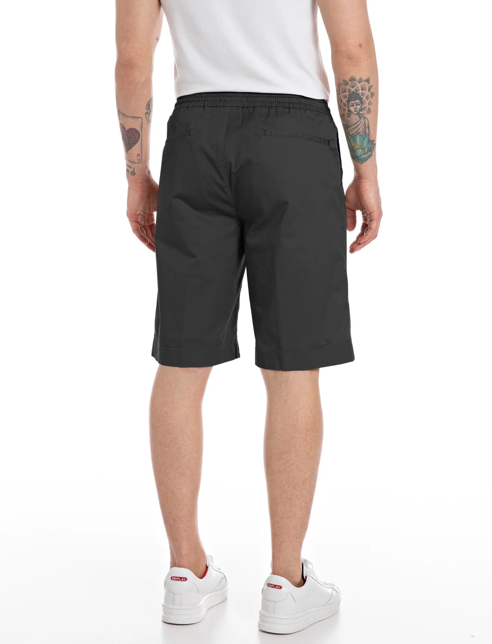 Replay - Shorts  Authentic Boost Project - casual shorts - black - 3