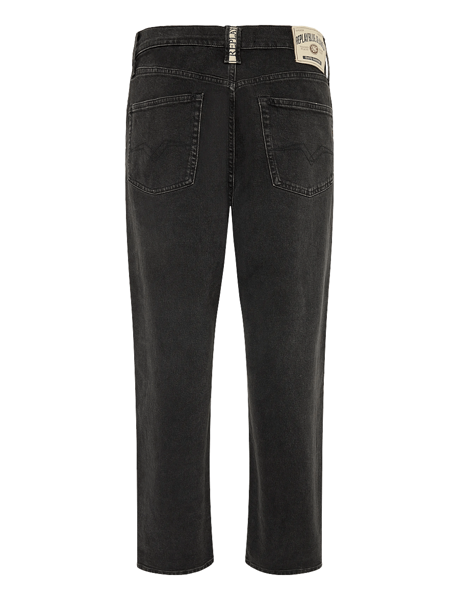 Replay - M9Z1 STRAIGHT 9ZERO1 Sustainable DENIM Trousers - normale jeans - black - 2