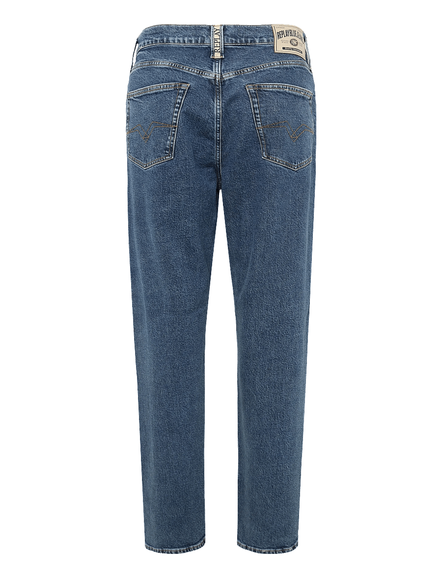 Replay - M9Z1 STRAIGHT 9ZERO1 Sustainable DENIM Trousers - regular jeans - blue - 2
