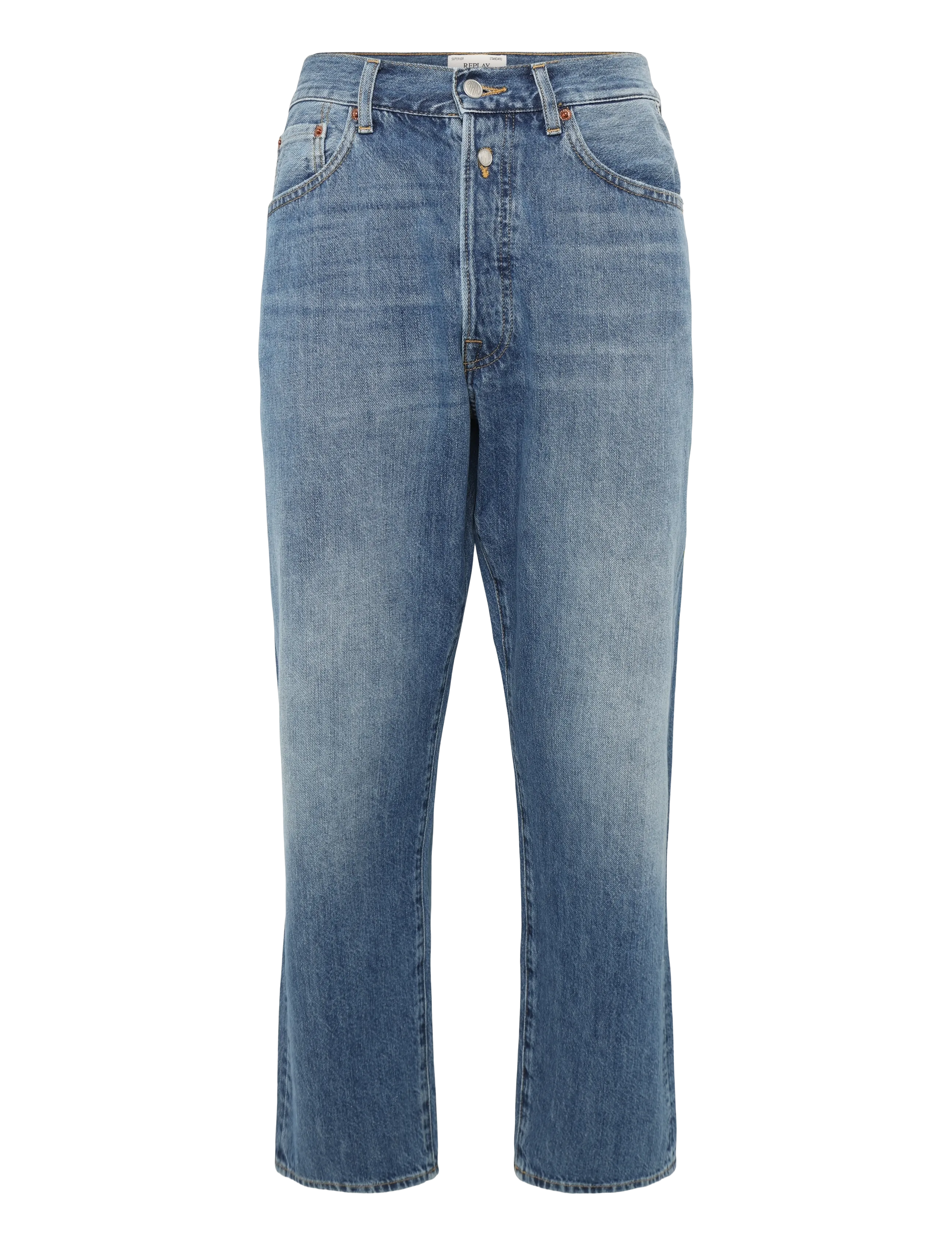 Replay M9Z1 STRAIGHT 9Z1 ECO PLUS Sustainable DENIM Trousers - Regular jeans - BLUE / blue