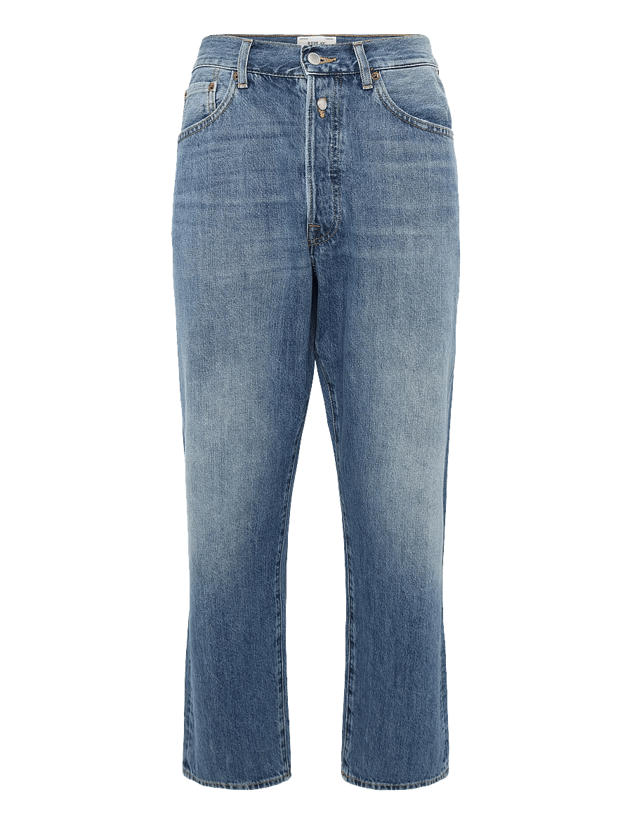 Replay - M9Z1 STRAIGHT 9Z1 ECO PLUS Sustainable DENIM Trousers - regular jeans - blue - 1
