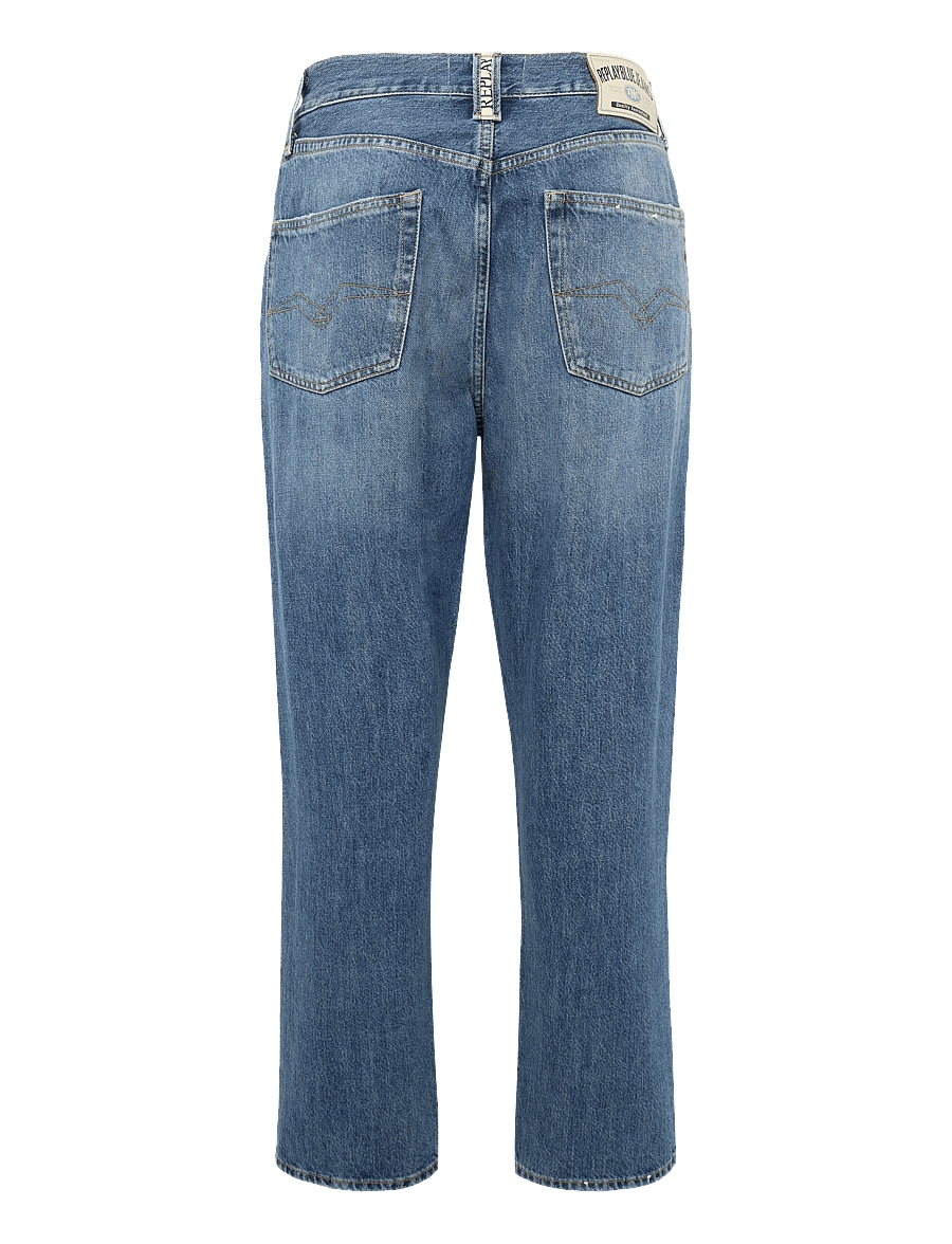Replay - M9Z1 STRAIGHT 9Z1 ECO PLUS Sustainable DENIM Trousers - regular jeans - blue - 2