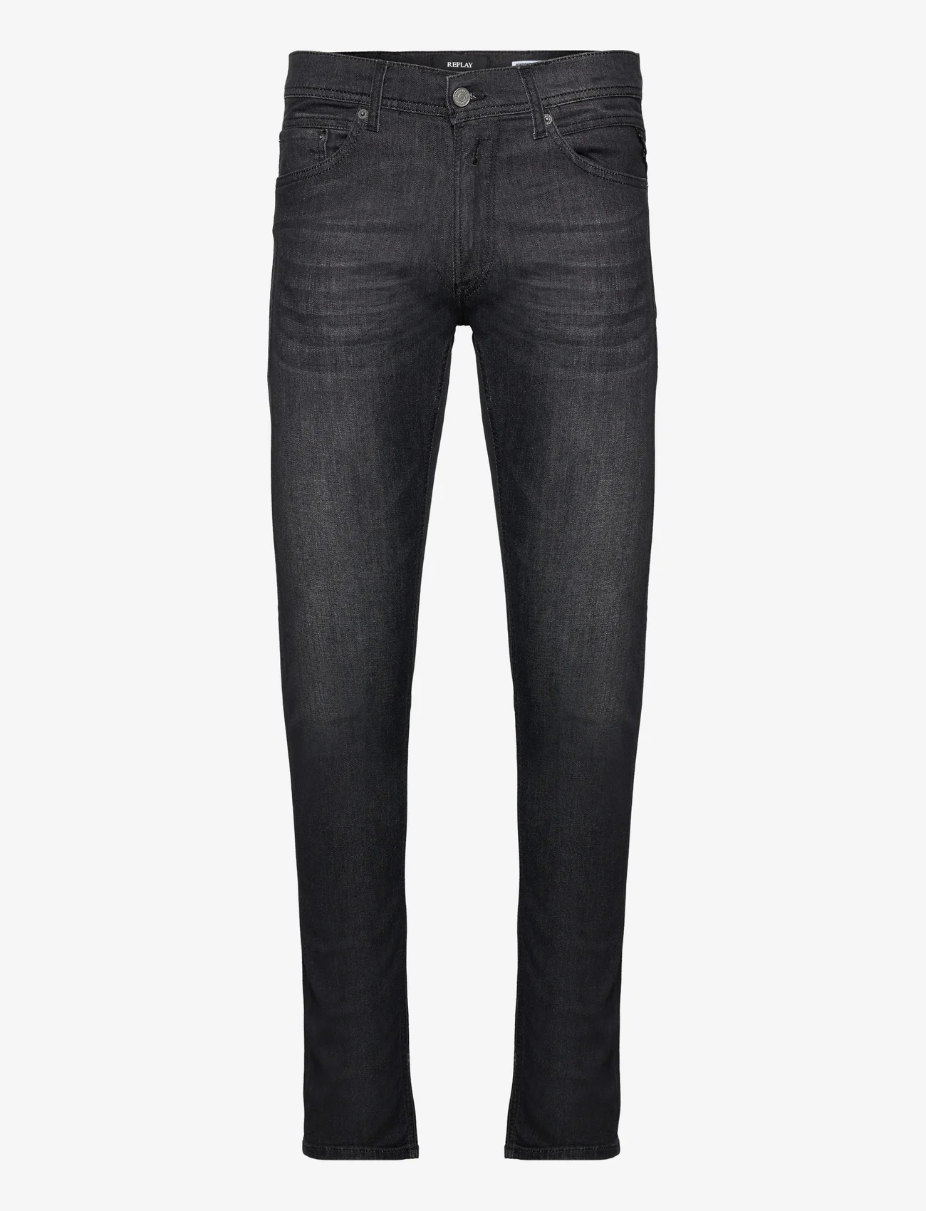 Replay - JONDRILL Trousers SKINNY 99 Denim - skinny jeans - black - 0