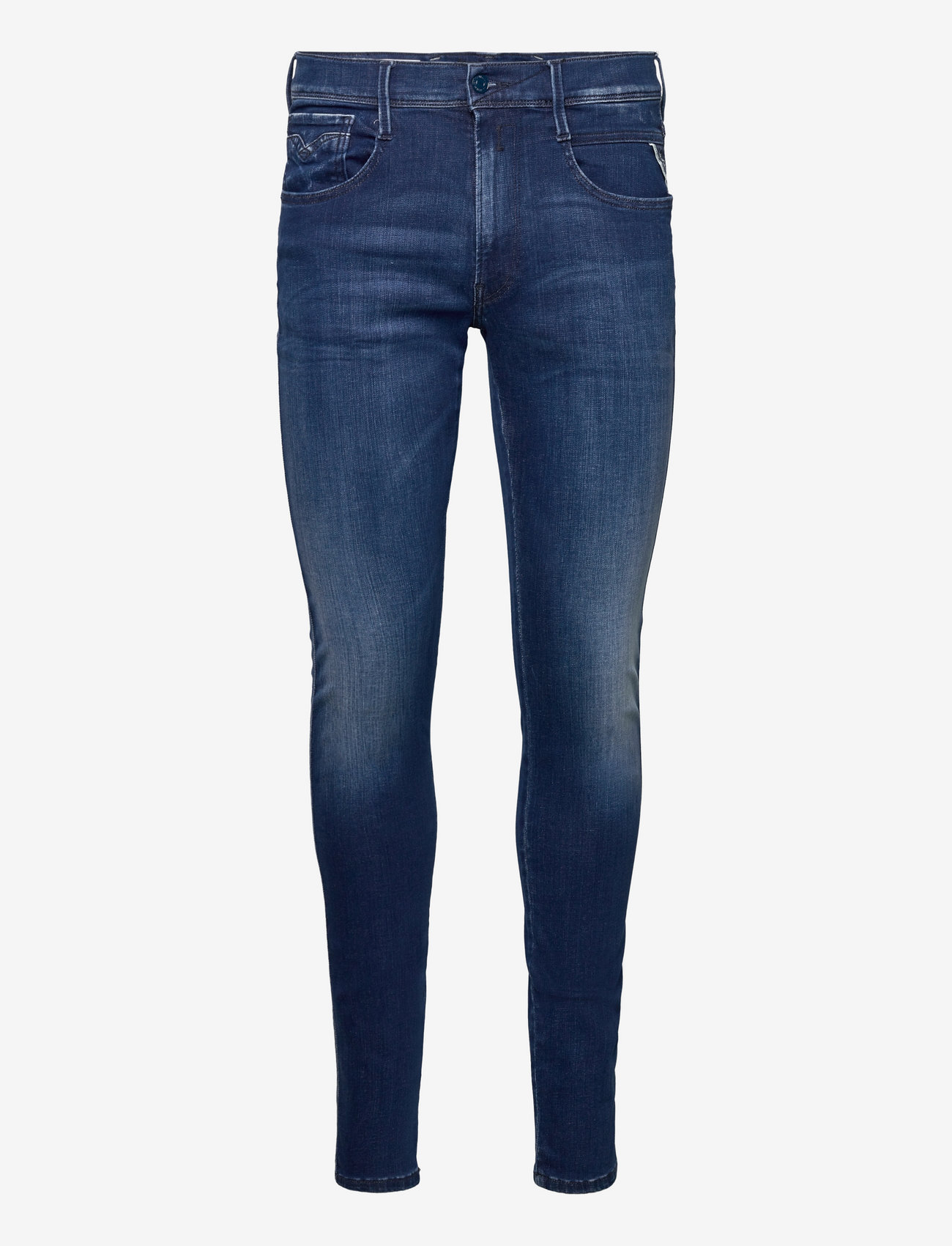Replay - BRONNY Trousers Hyperflex Forever Blue - blue - 0