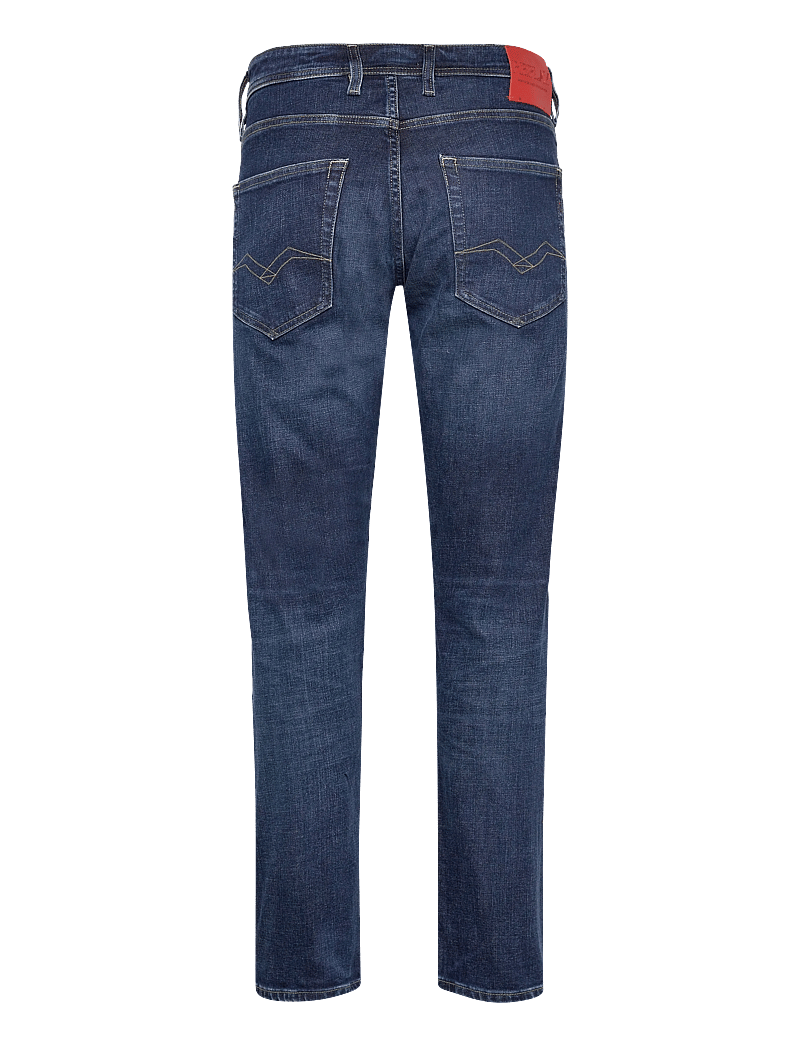 Replay - GROVER Trousers STRAIGHT - tavalised teksad - dark blue - 2