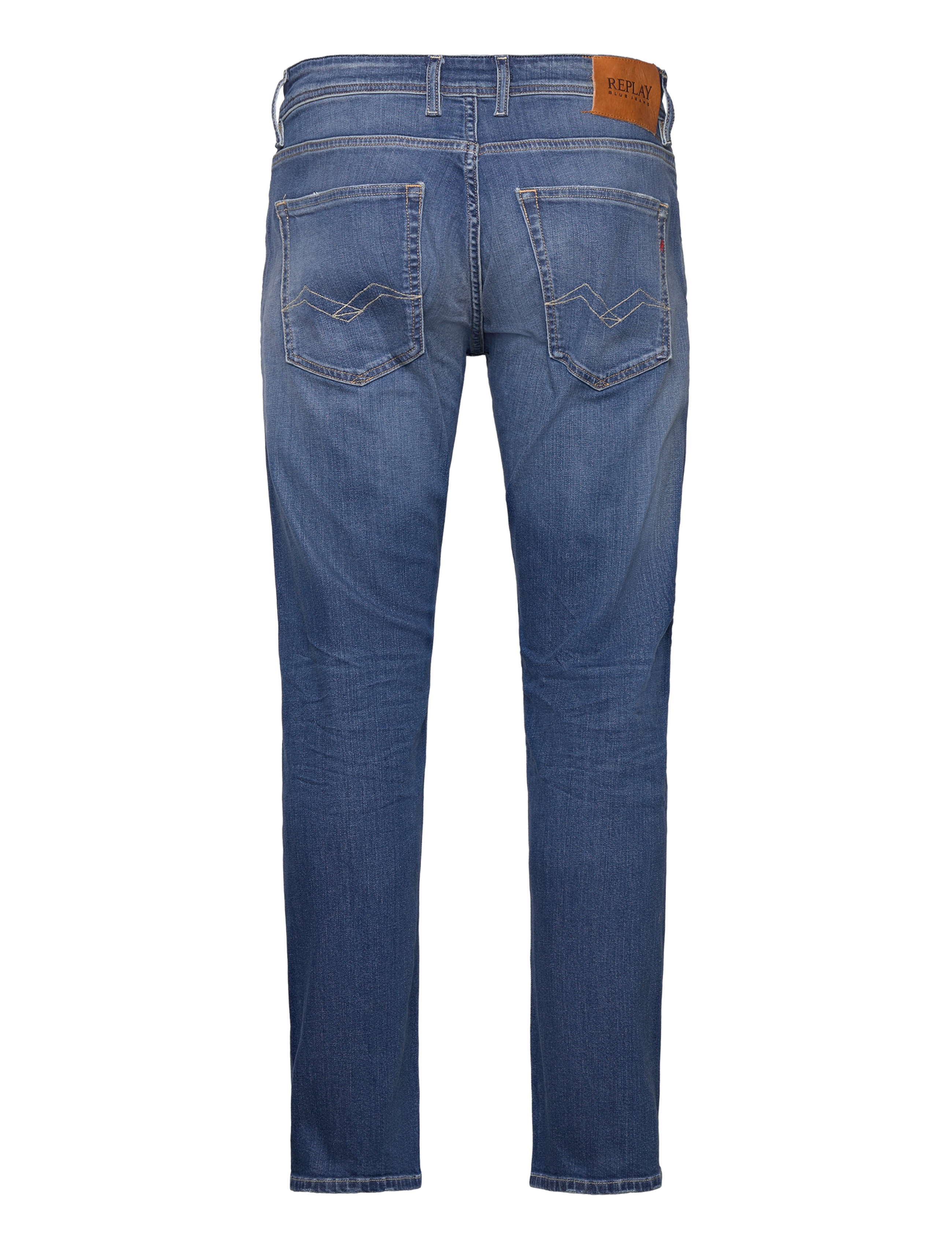 Replay - GROVER Trousers STRAIGHT 573 ONLINE - blue - 1