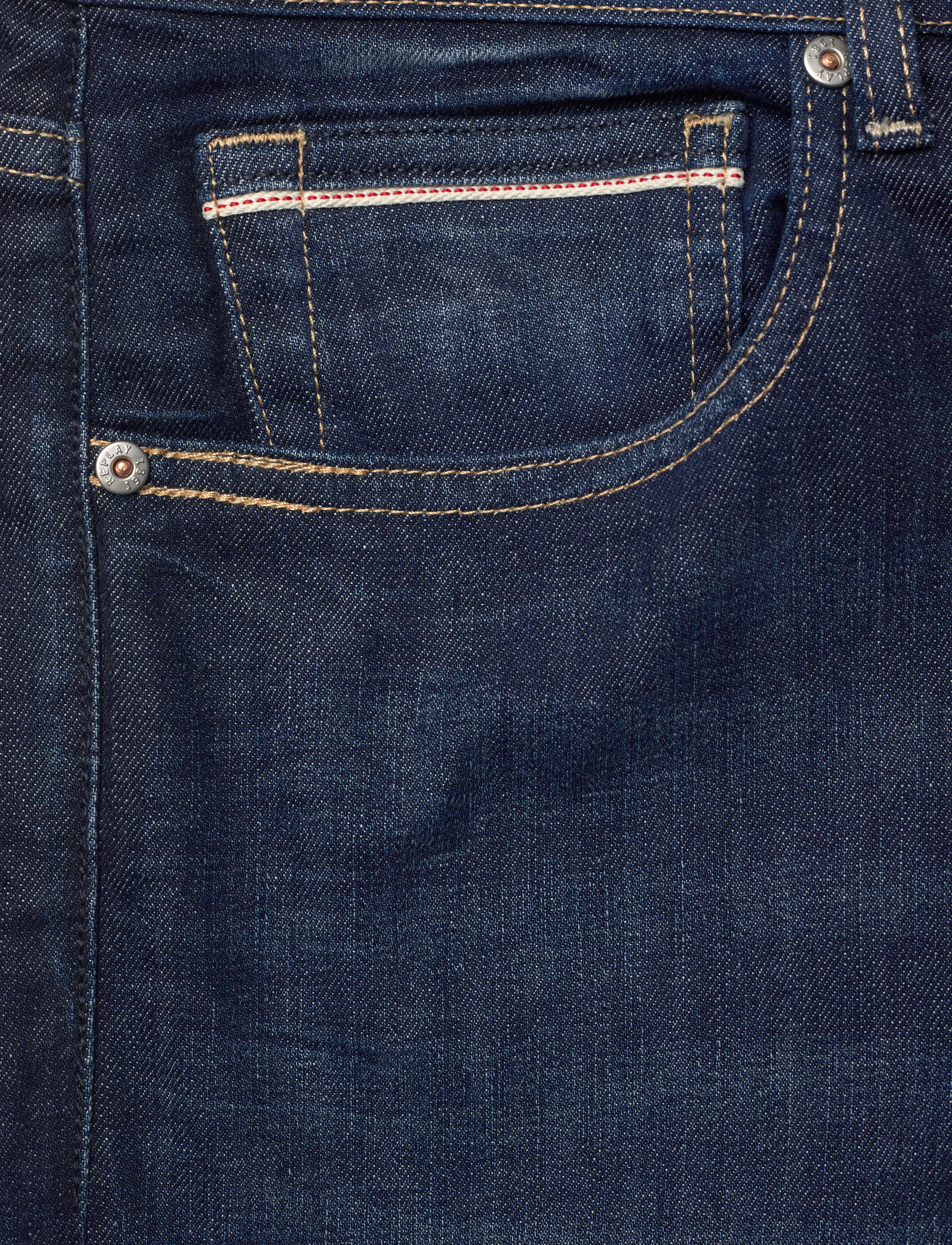 Replay - GROVER Trousers STRAIGHT 573 ONLINE - blue - 2