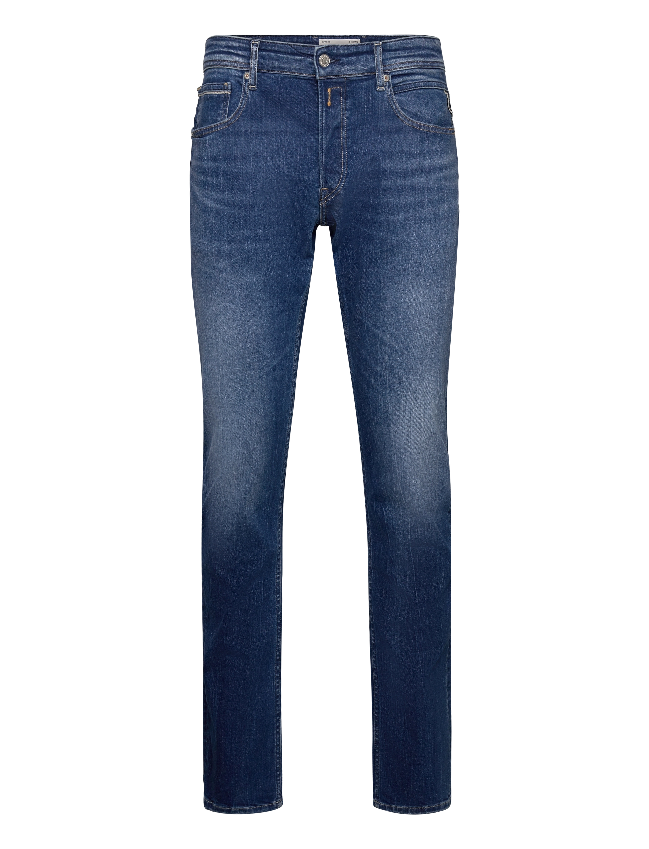 Replay - GROVER Trousers STRAIGHT 573 ONLINE - blue - 1