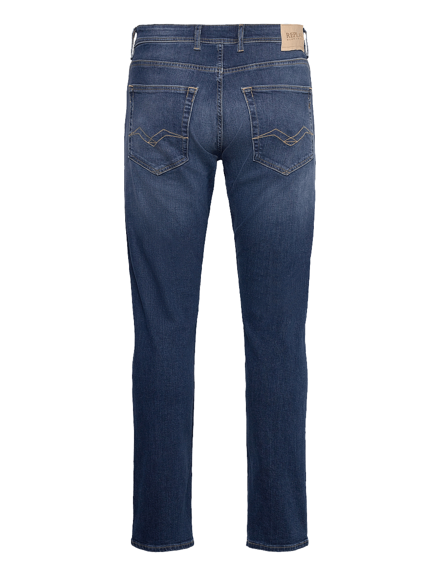 Replay - GROVER Trousers STRAIGHT 573 ECO PLUS,Sustainable - regular jeans - blue - 2