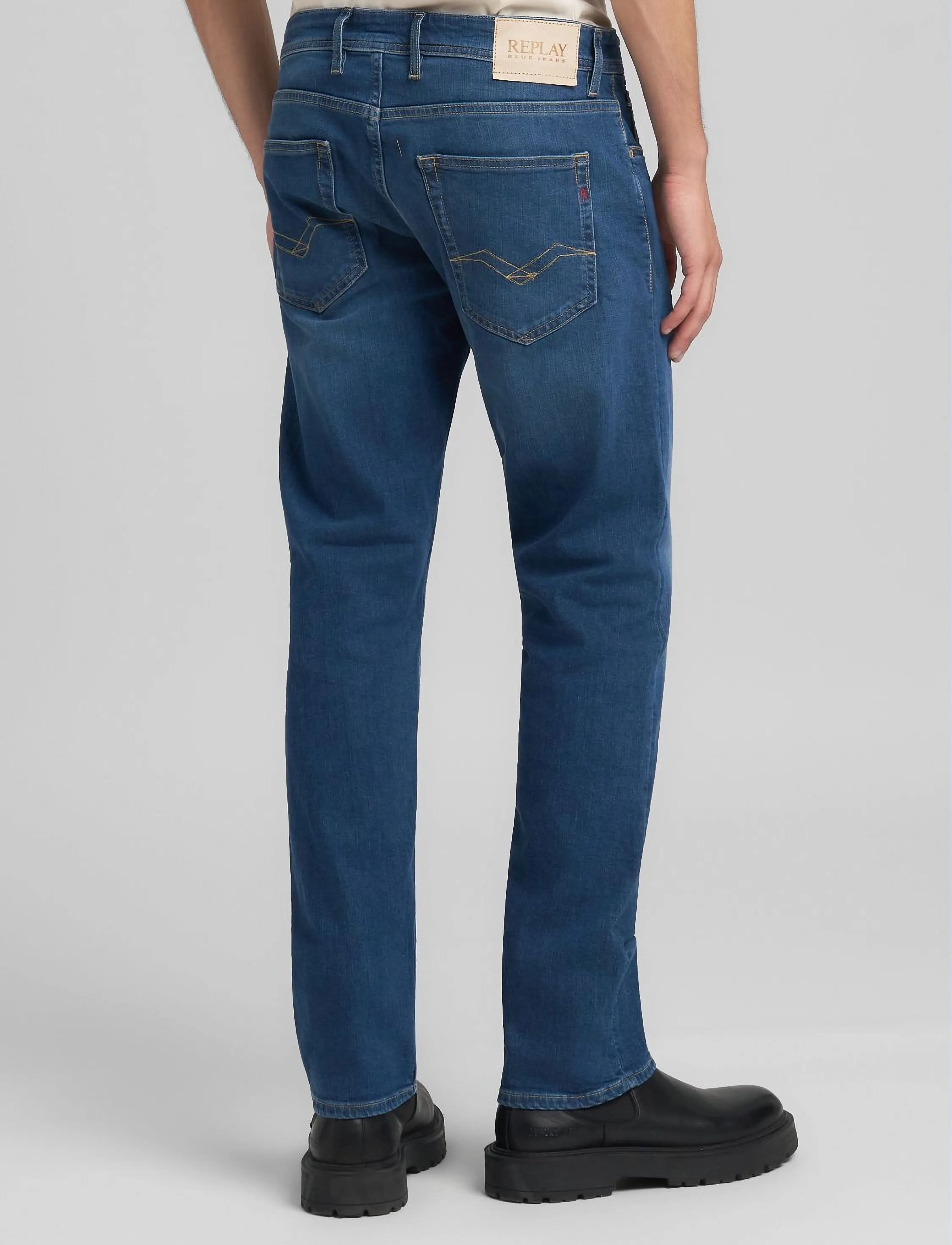 REPLAY Grover straight leg jeans herr – bild 7