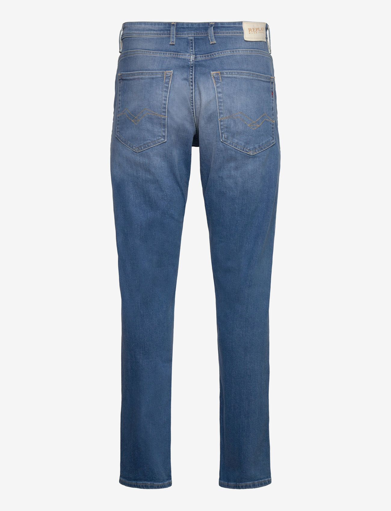 Replay - GROVER Trousers STRAIGHT 573 ECO PLUS - regular jeans - blue - 1