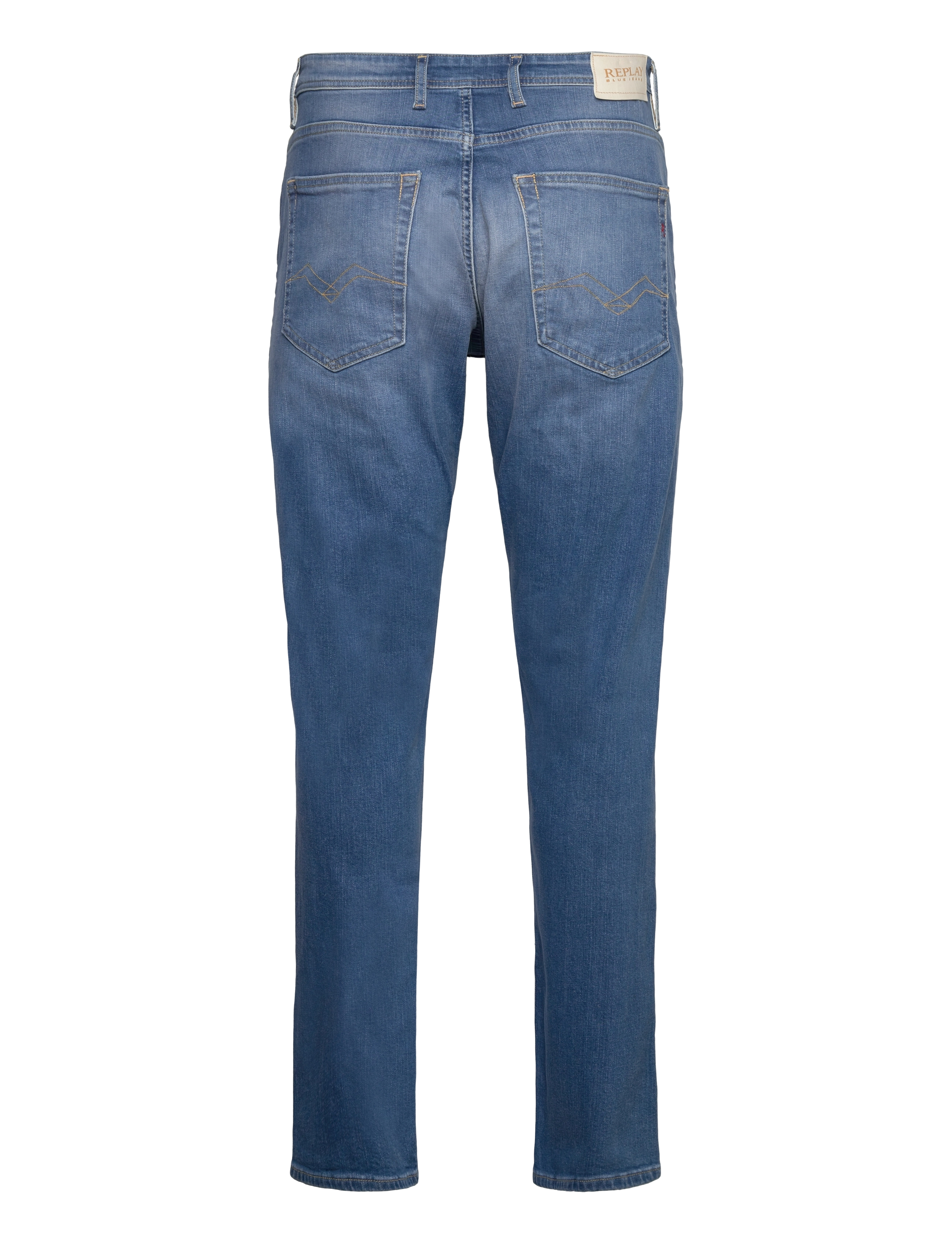Replay - GROVER Trousers STRAIGHT 573 ECO PLUS - regular jeans - blue - 1