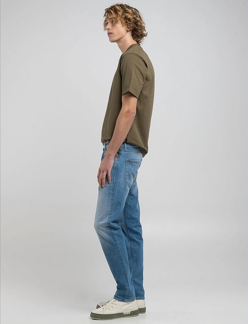 Replay - GROVER Trousers STRAIGHT 573 ECO PLUS - regular jeans - blue - 5