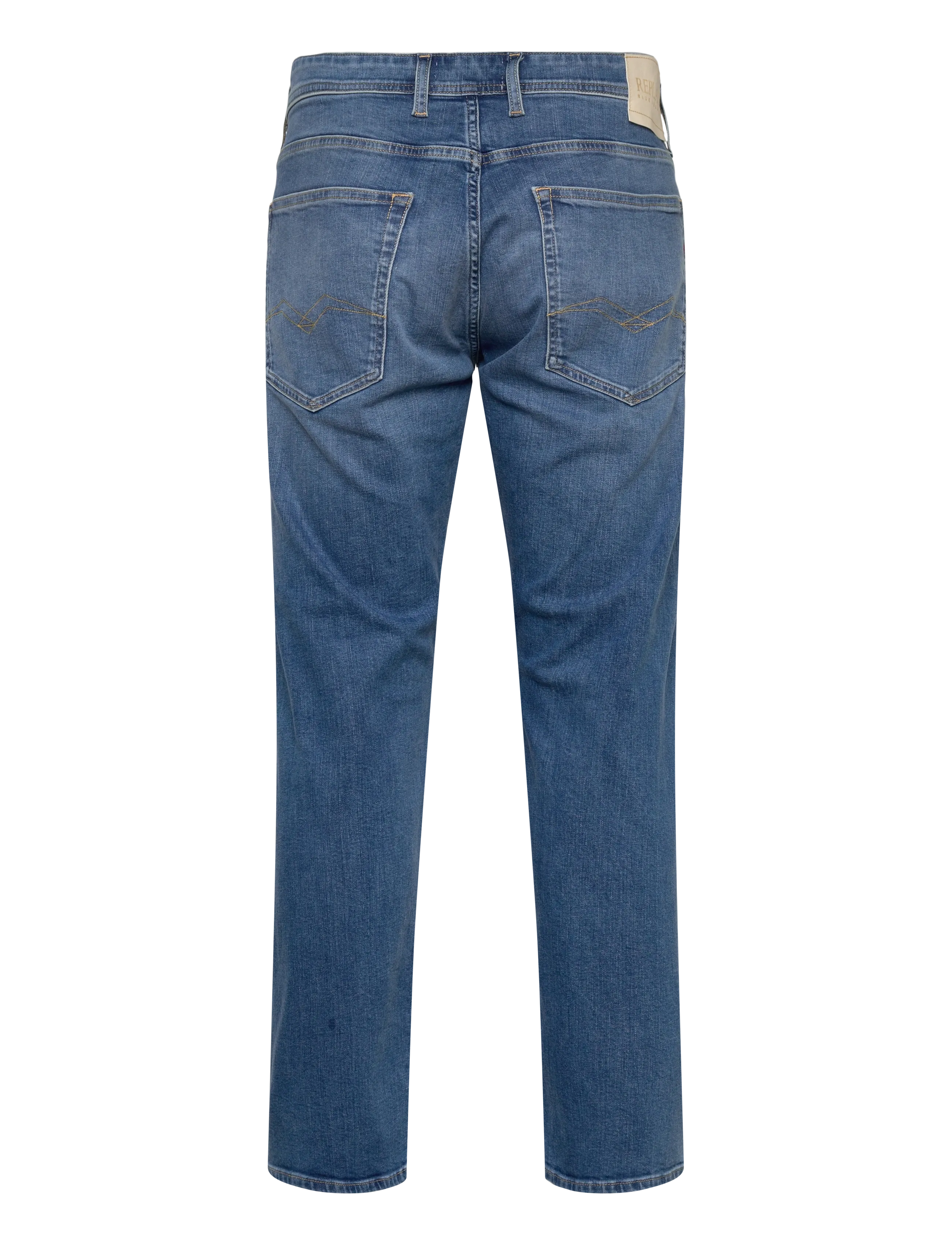 Replay - GROVER Trousers STRAIGHT 573 ECO PLUS - regular jeans - medium blue - 2