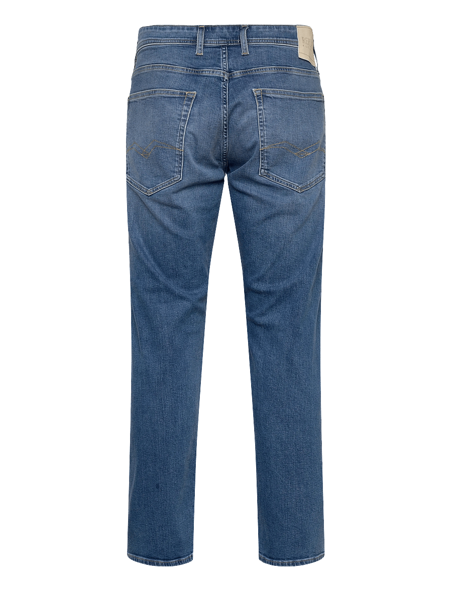 Replay - GROVER Trousers STRAIGHT 573 ECO PLUS - regular jeans - medium blue - 2
