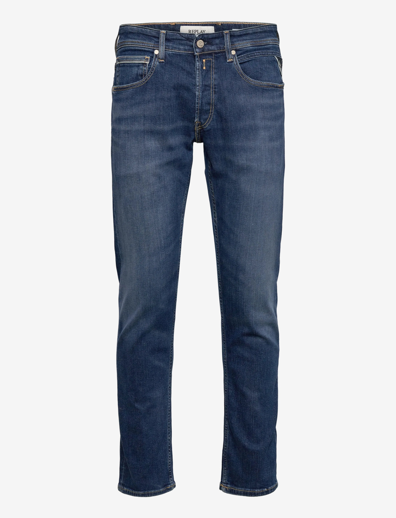Replay - GROVER Trousers STRAIGHT 573 ECO PLUS - blue - 1