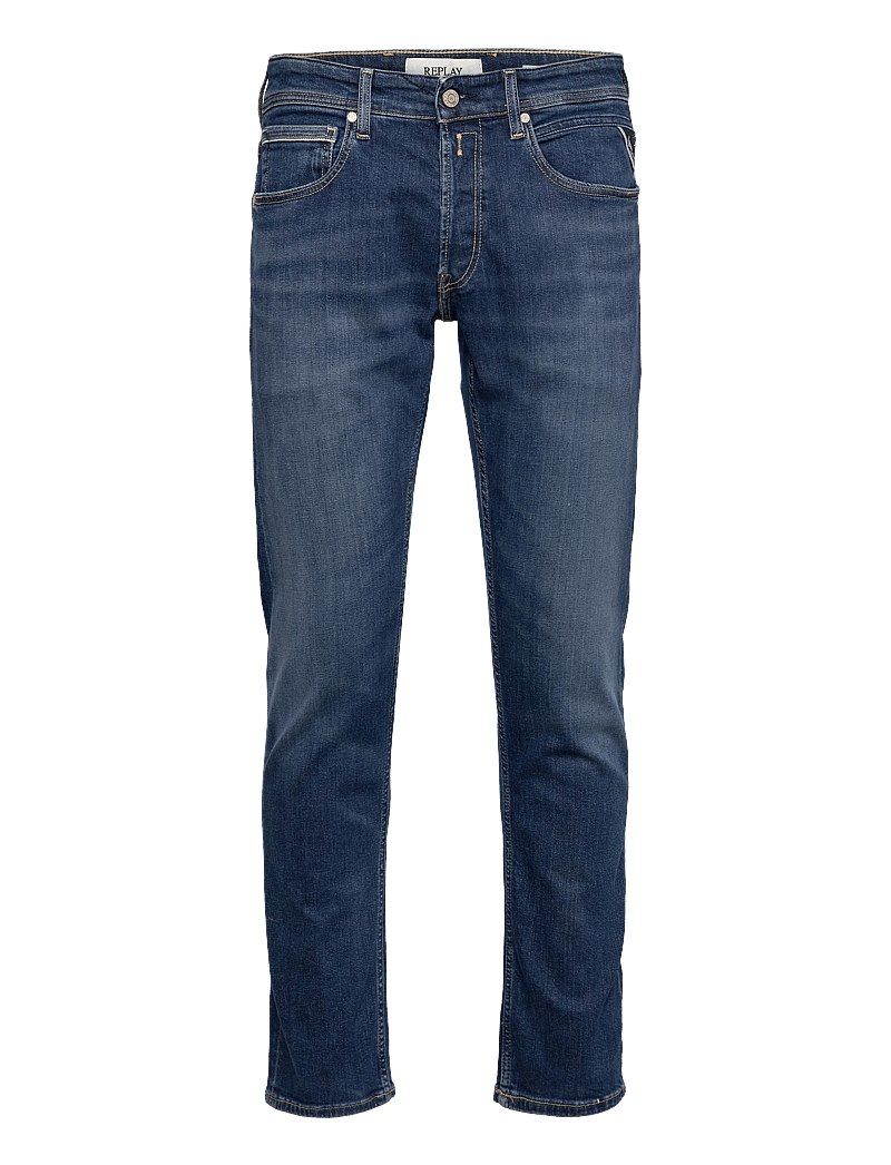 Replay - GROVER Trousers STRAIGHT 573 ECO PLUS - regular jeans - blue - 1