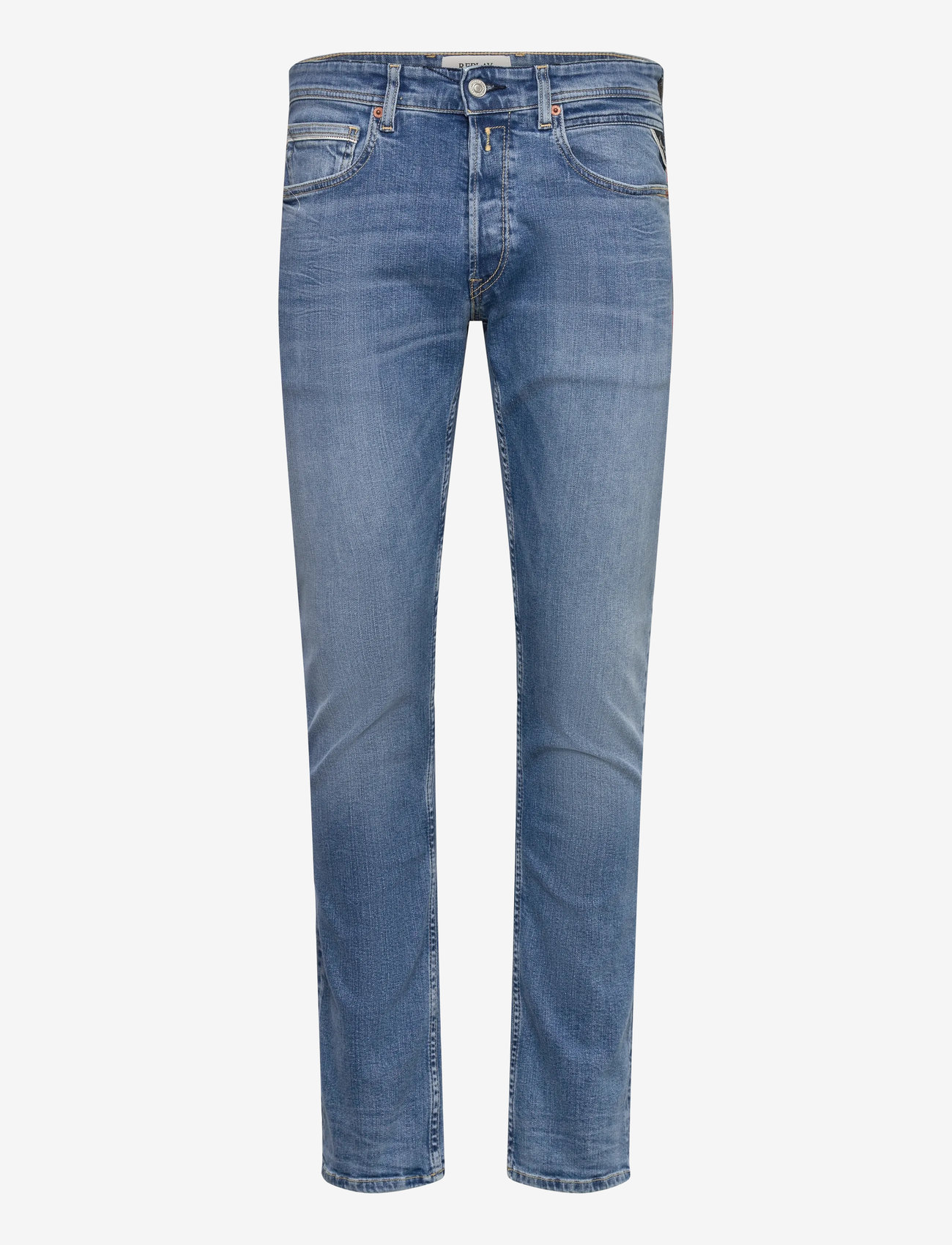 Replay - GROVER Trousers STRAIGHT 573 ECO PLUS - blue - 1