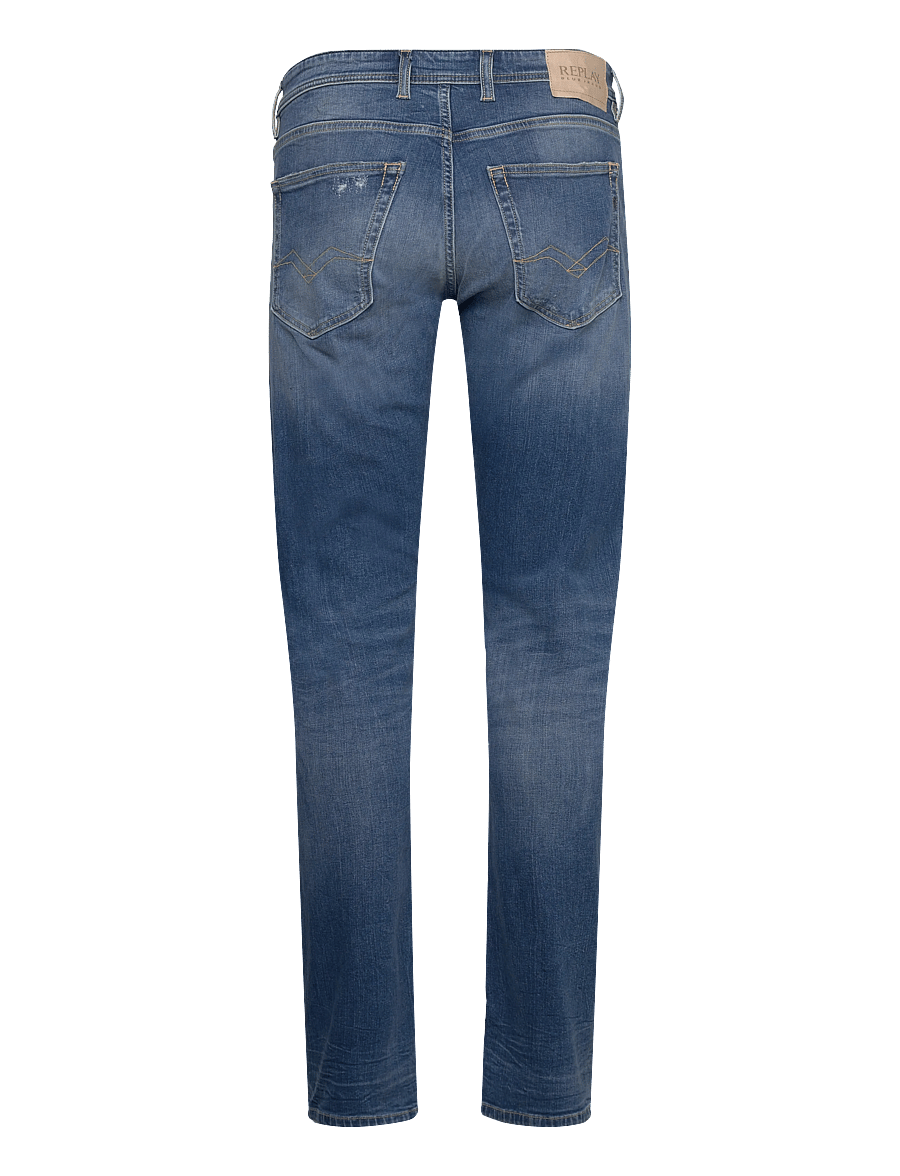Replay - GROVER Trousers STRAIGHT 573 ECO PLUS - normale jeans - blue - 2