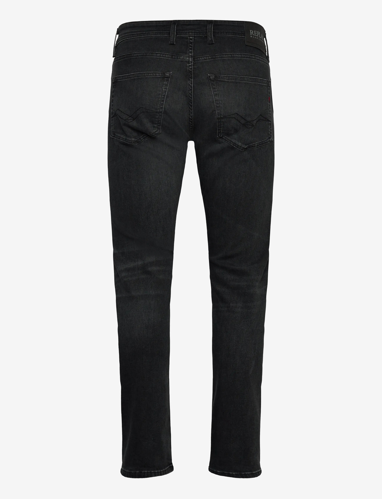 Replay - GROVER Trousers STRAIGHT 573 ECO PLUS - regular jeans - black delavÉ - 2