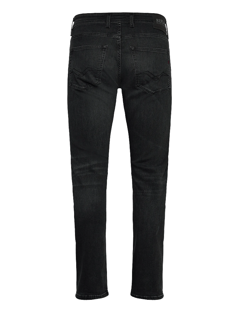Replay - GROVER Trousers STRAIGHT 573 ECO PLUS - regular jeans - black delavÉ - 2