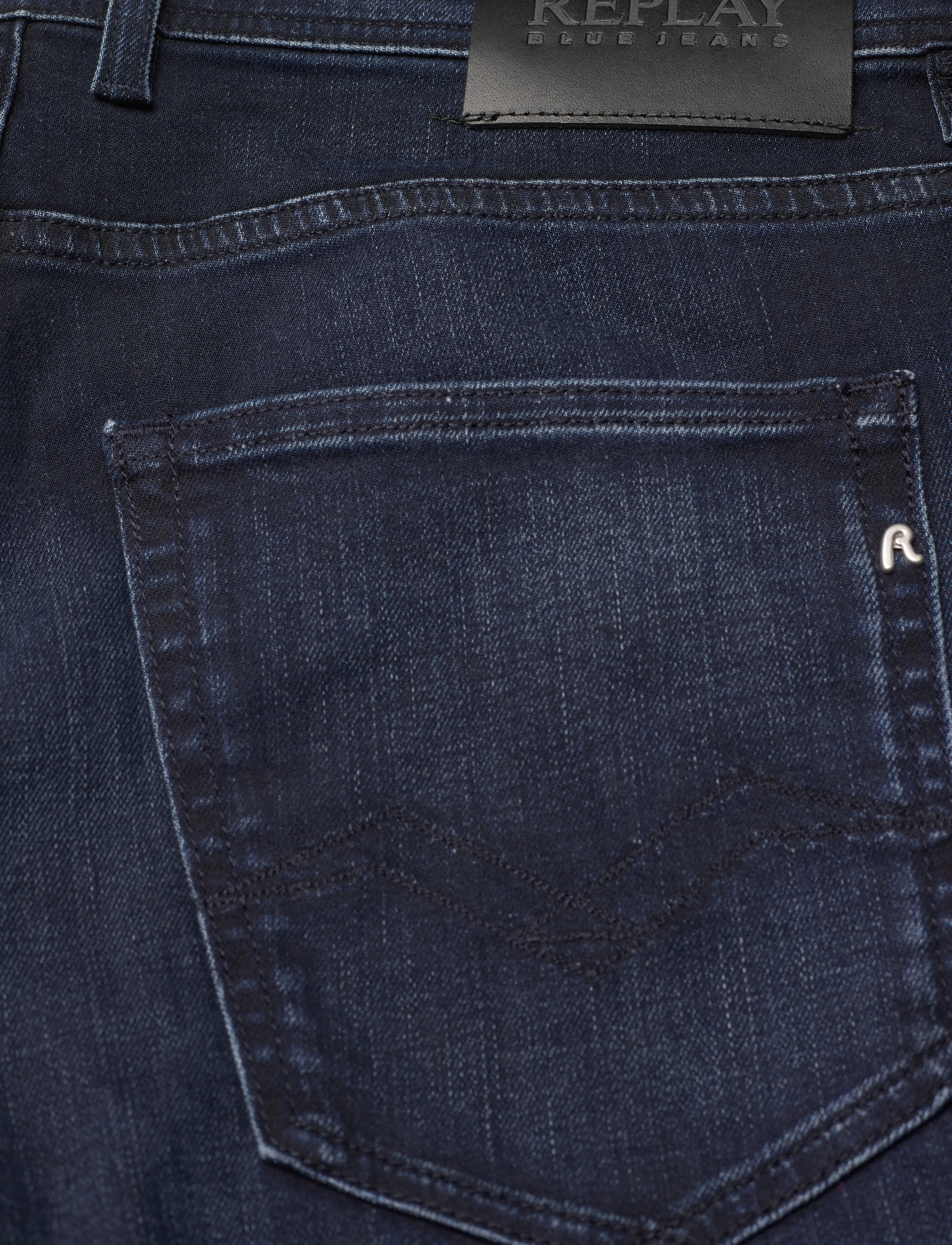 Replay - GROVER Trousers STRAIGHT 573 ONLINE - blue - 4