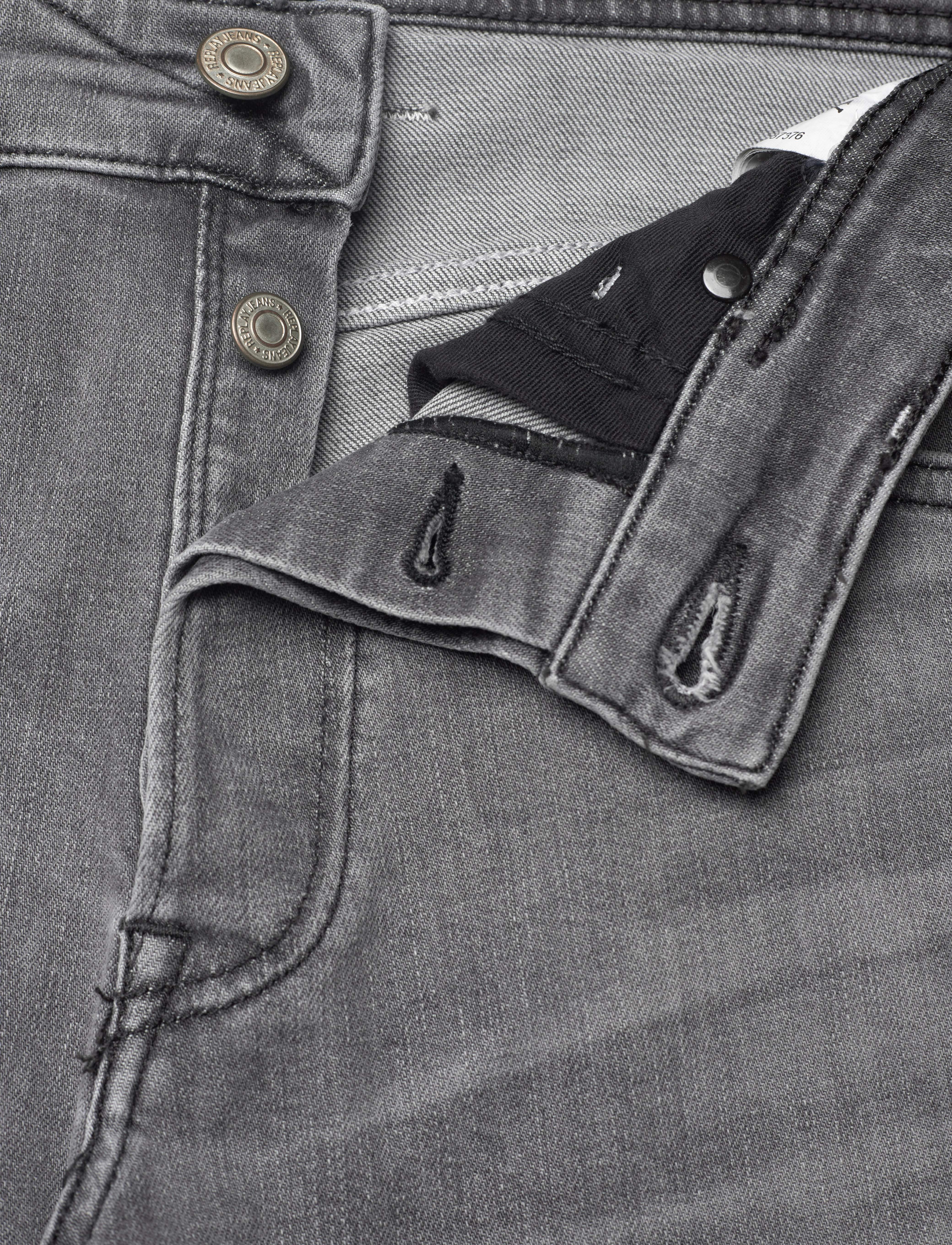 Replay - GROVER Trousers STRAIGHT 573 ECO PLUS - grey - 4