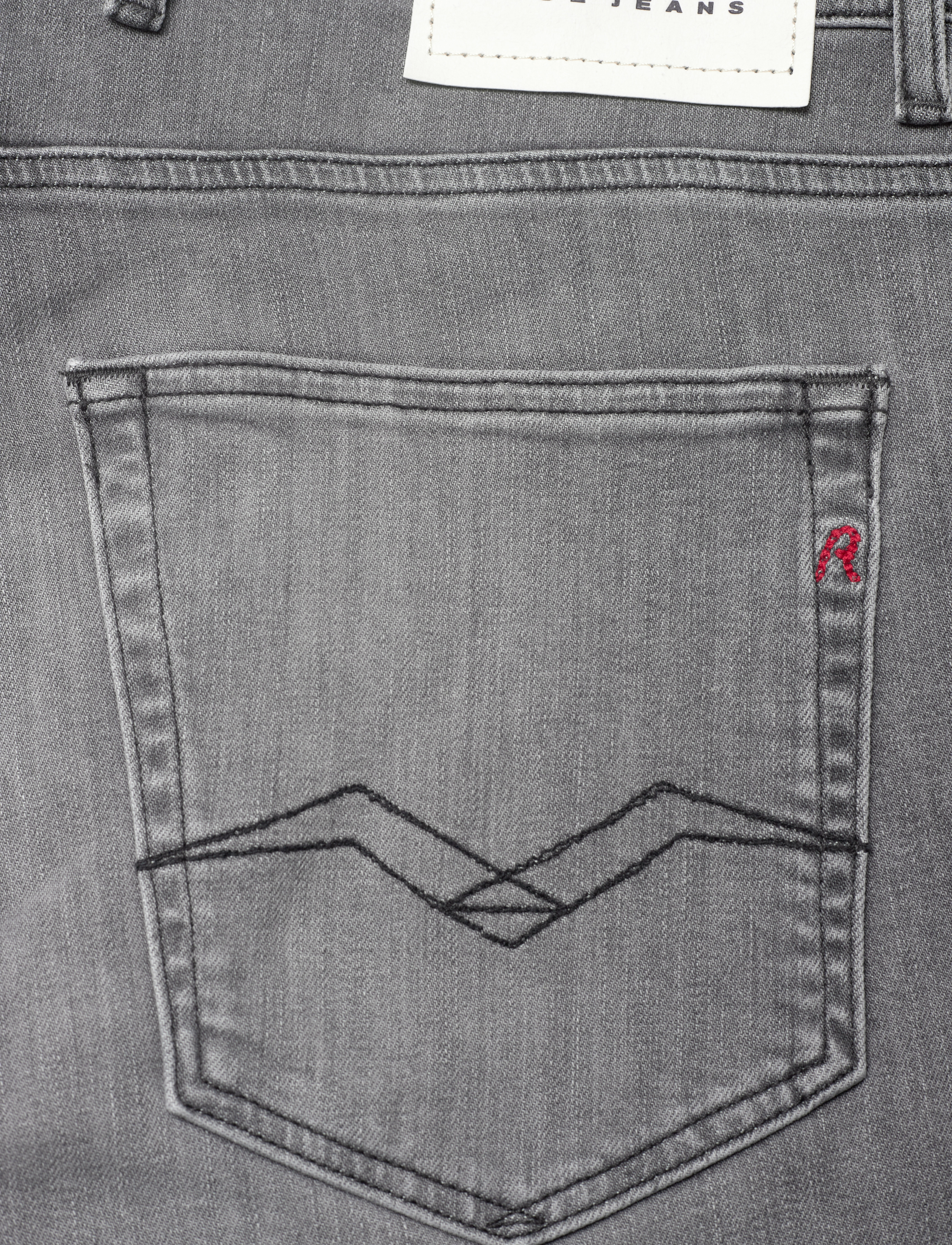 Replay - GROVER Trousers STRAIGHT 573 ECO PLUS - grey - 5