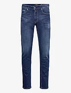 GROVER Trousers STRAIGHT 99 Denim - BLUE