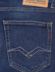 Replay - GROVER Trousers STRAIGHT 99 Denim - kitsad teksad - blue - 4