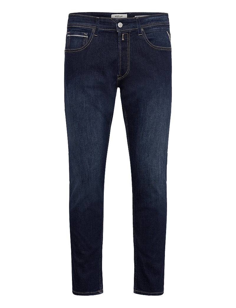 Replay - GROVER Trousers STRAIGHT 99 Denim - slim jeans - blue - 1
