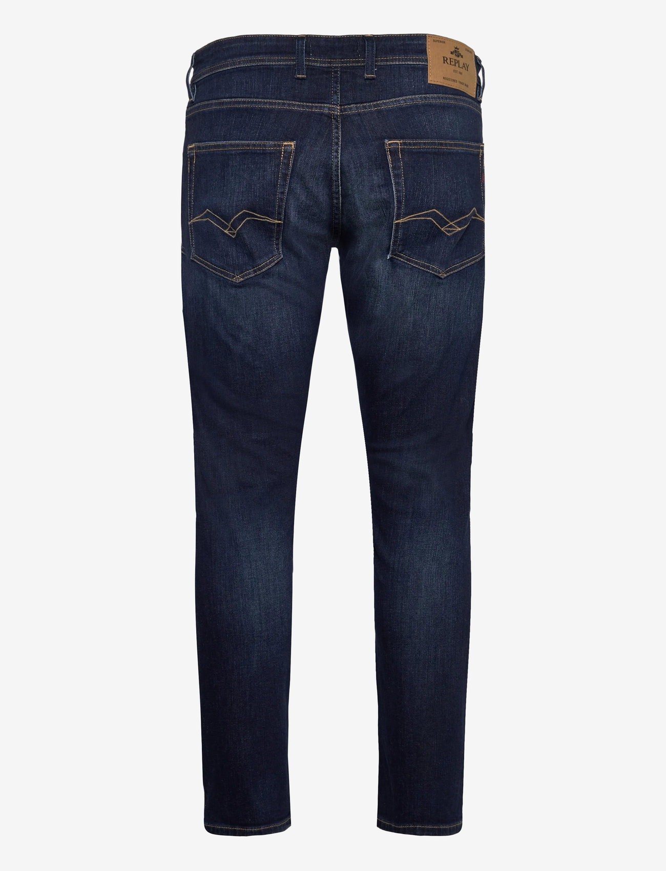 Replay - GROVER Trousers STRAIGHT 99 Denim - slim jeans - blue - 2