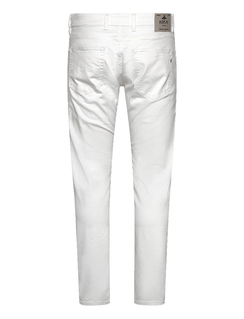 Replay - GROVER Trousers STRAIGHT - regular jeans - white - 2