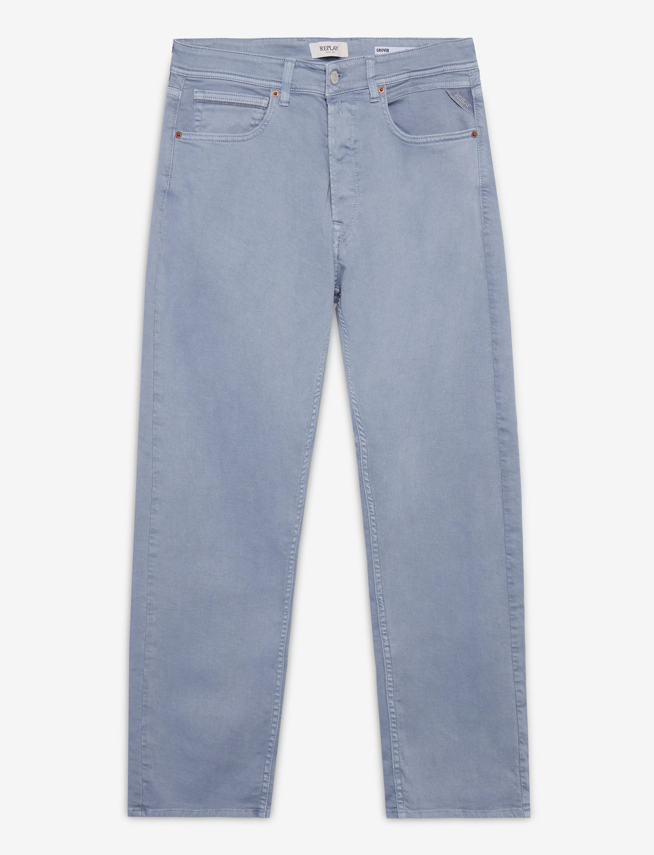 Replay - GROVER Trousers STRAIGHT - regular jeans - grey - 1