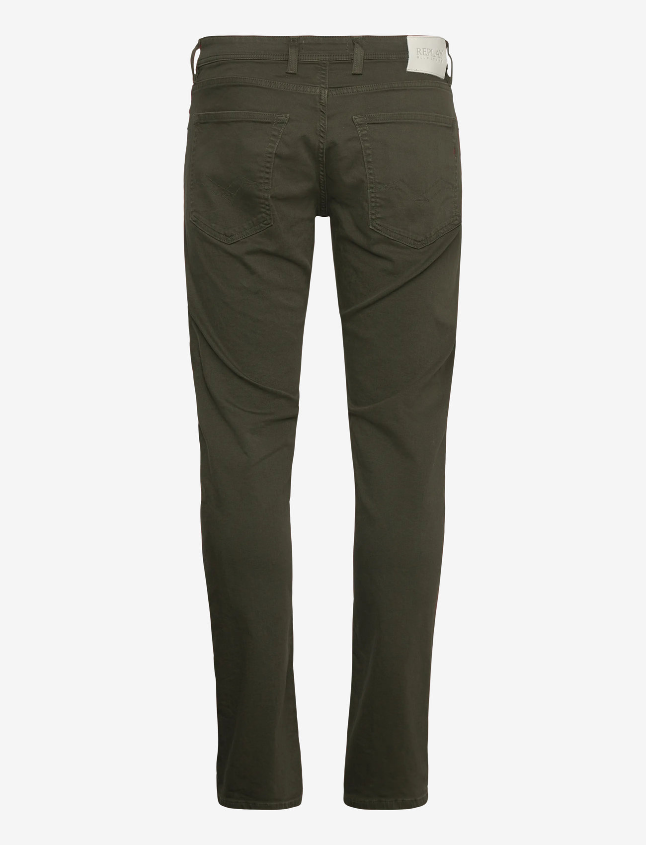 Replay - GROVER Trousers STRAIGHT - regular jeans - military green - 2