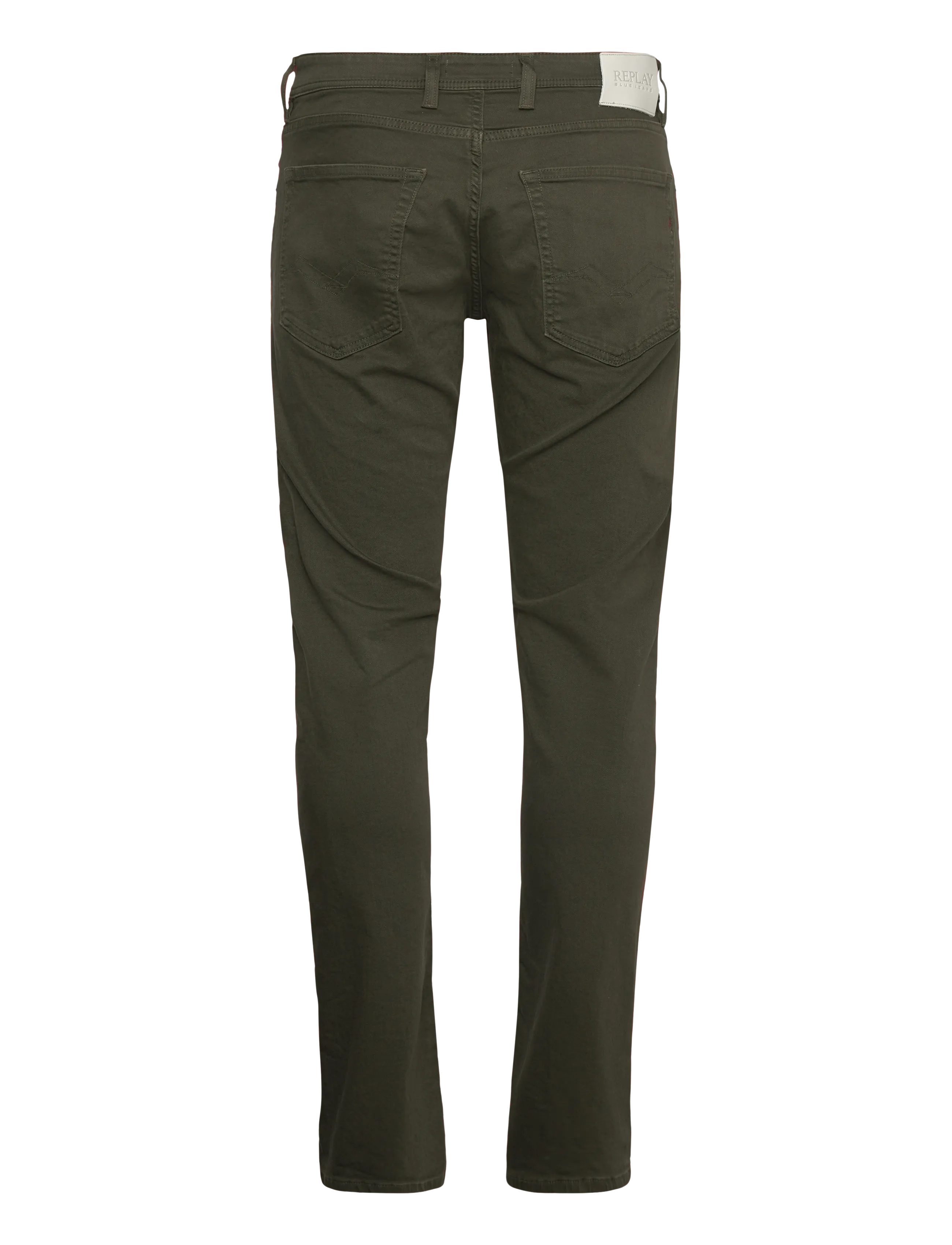 Replay - GROVER Trousers STRAIGHT - regular jeans - military green - 2