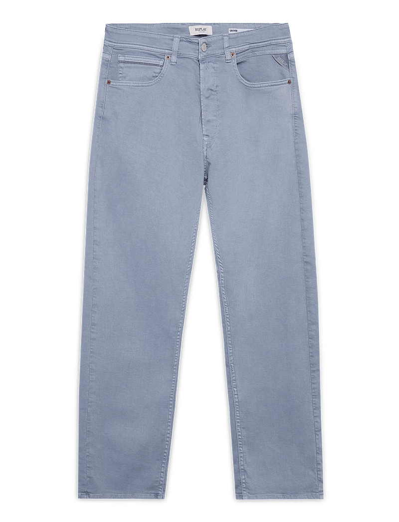 Replay - GROVER Trousers STRAIGHT - regular jeans - perwinkle - 1