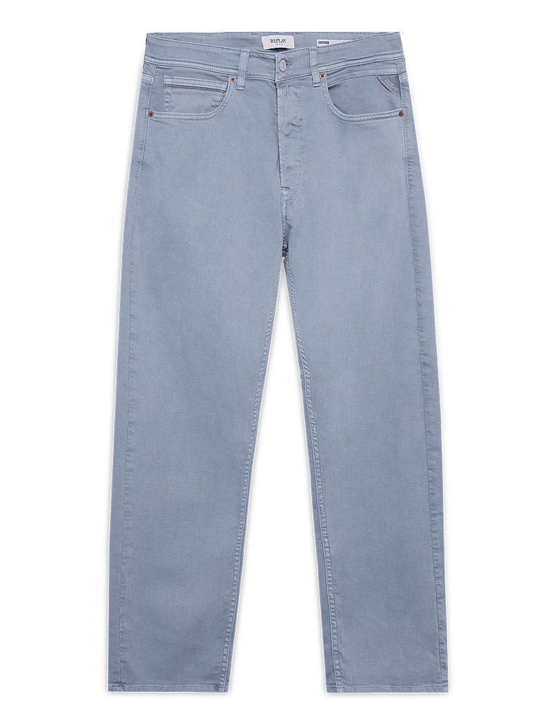 Replay - GROVER Trousers STRAIGHT - regular jeans - perwinkle - 1