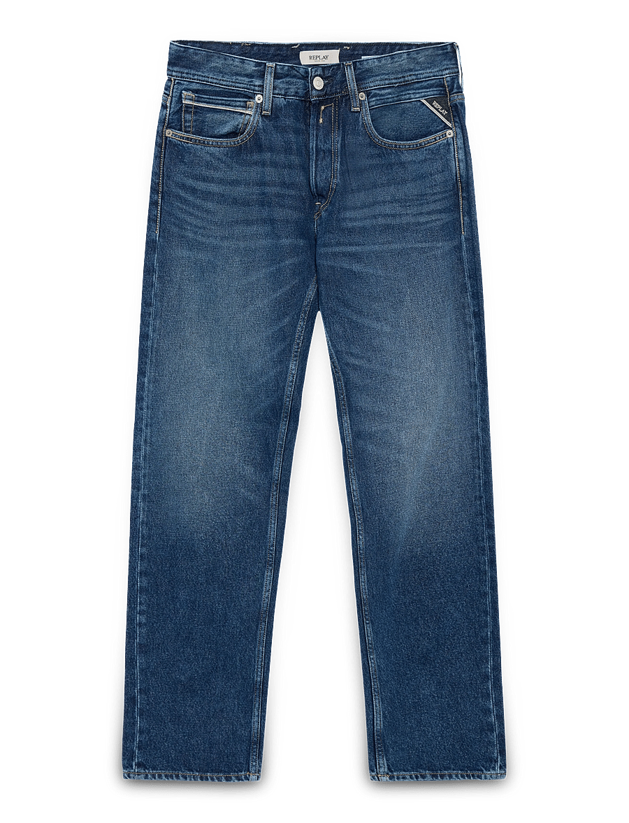 Replay - GROVER Trousers STRAIGHT 99 Denim - normale jeans - dark blue - 2