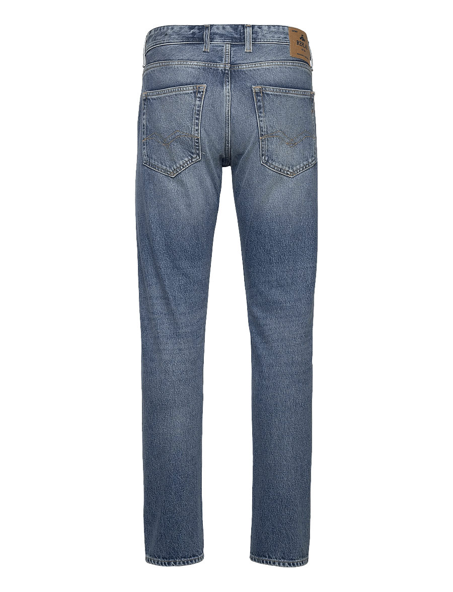 Replay - GROVER Trousers STRAIGHT 99 Denim - normale jeans - medium blue - 3