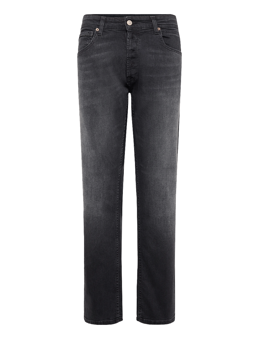 Replay - GROVER Trousers STRAIGHT 573 ECO PLUS,Sustainable - regular jeans - black delavÉ - 1