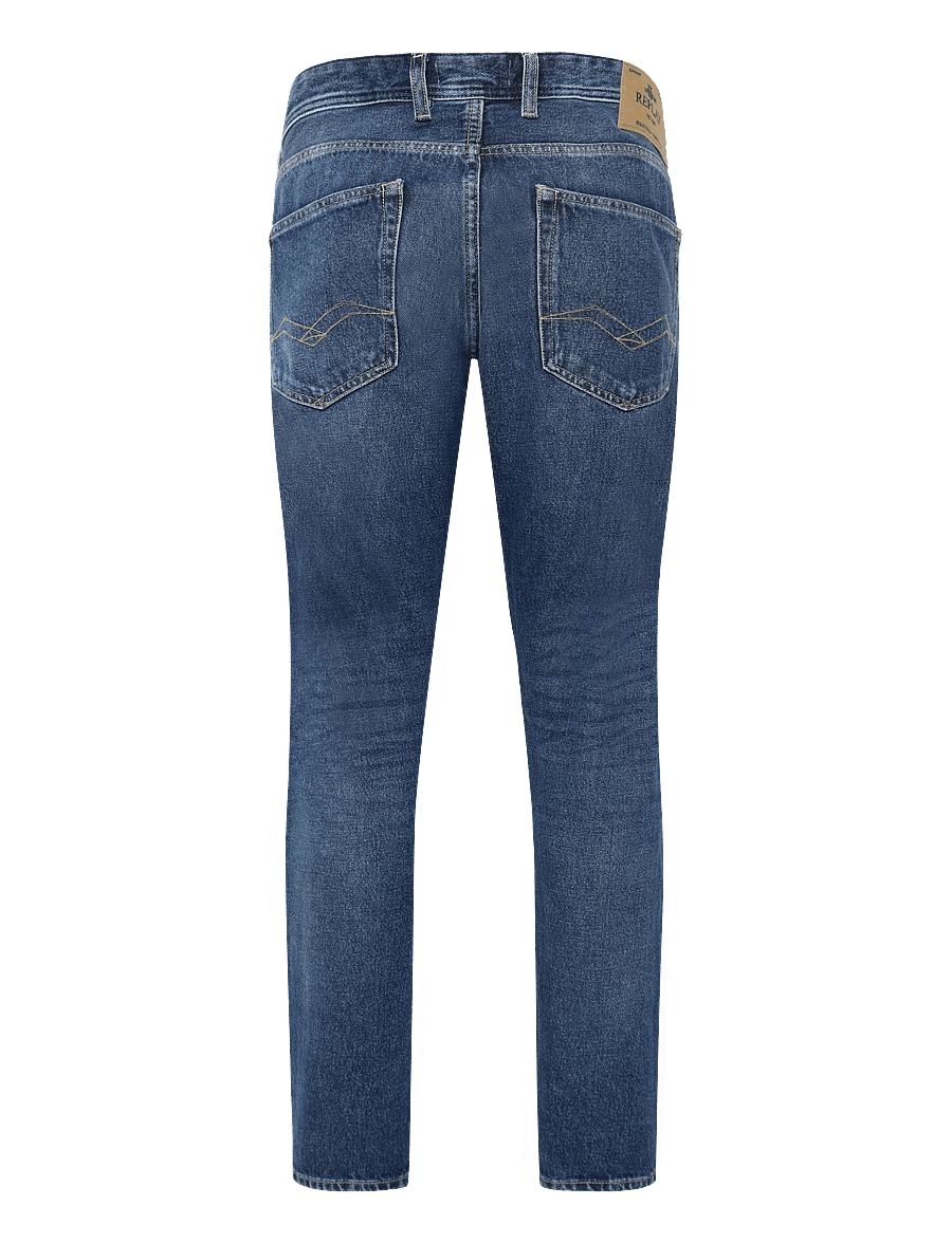 Replay - GROVER Trousers STRAIGHT 99 Denim - normale jeans - dark blue - 2