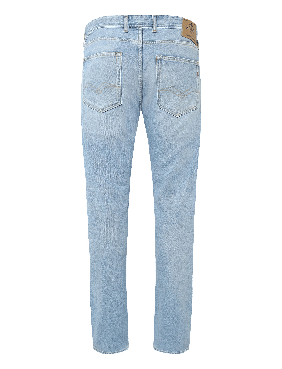 Replay - GROVER Trousers STRAIGHT 99 Denim - regular jeans - blue - 2