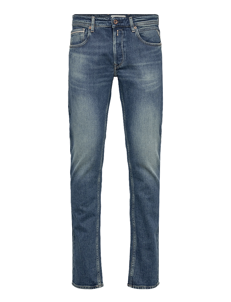 Replay - GROVER Trousers STRAIGHT Original - regular jeans - medium blue - 1