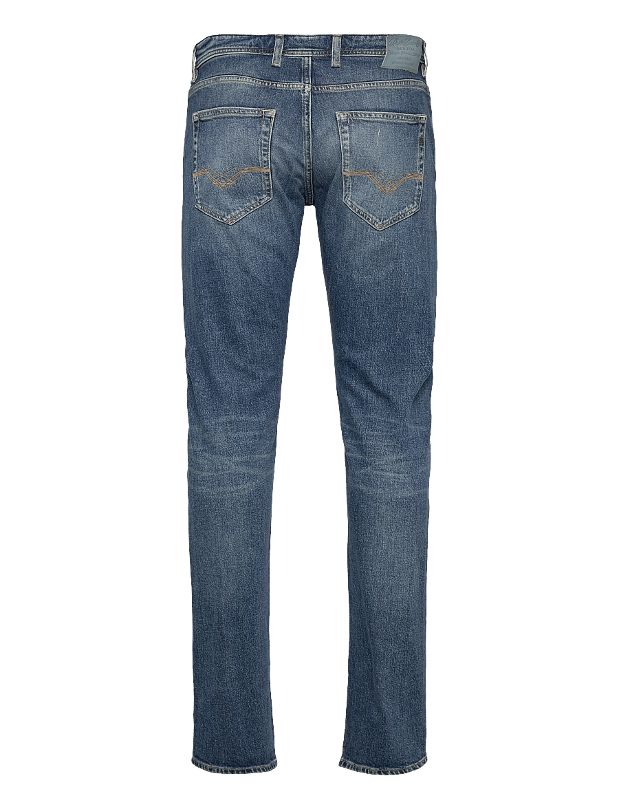Replay - GROVER Trousers STRAIGHT Original - regular jeans - medium blue - 2